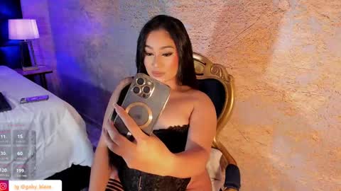 Snapshot of gaby_blaze chatting on March 12, 7:14 pm Gaby Blaze online show from March 12, 7:14 pm