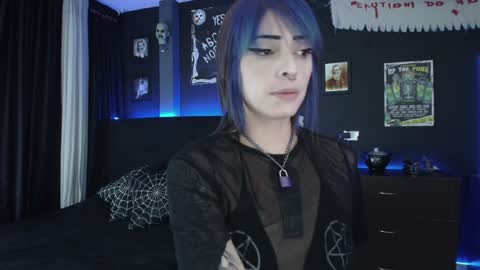 Snapshot of goddess_mortem chatting on January 24, 12:20 am Mortem model independientfollow me on my telegram channel   online show from January 24, 12:20 am