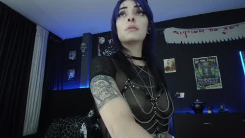 Snapshot of goddess_mortem chatting on February 1, 11:16 pm Mortem model independientfollow me on my telegram channel   online show from February 1, 11:16 pm