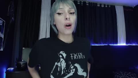 Snapshot of goddess_mortem chatting on October 2, 11:47 pm Mortem model independientfollow me on my telegram channel   online show from October 2, 11:47 pm