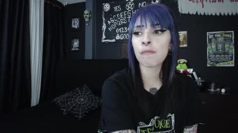 Snapshot of goddess_mortem chatting on January 3, 1:05 am Mortem model independientfollow me on my telegram channel   online show from January 3, 1:05 am