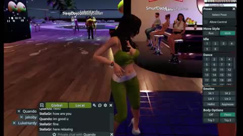 Stella online show from November 3, 8:32 pm