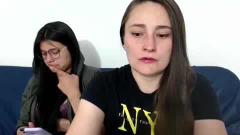 Snapshot of gumball_room chatting on October 5, 12:41 am Vane blonde and Hazell black hair online show from October 5, 12:41 am