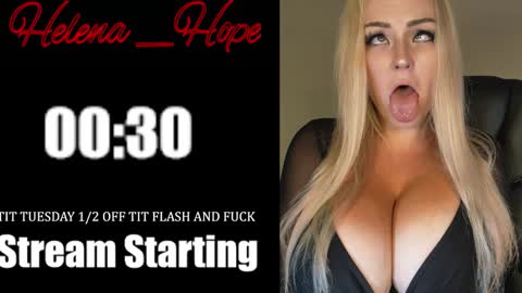 Helena Hope online show from October 17, 5:11 am