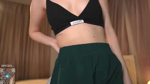 Claire online show from January 17, 2:39 pm