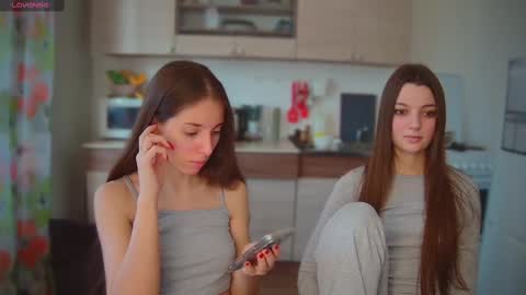 Julia and Mira online show from February 23, 12:16 pm