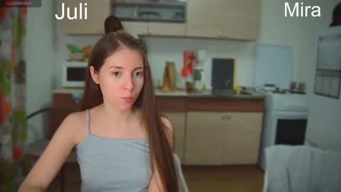 Julia and Mira online show from February 22, 3:47 pm