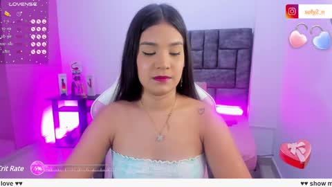Snapshot of imsofy_1 chatting on February 25, 1:53 pm sofy online show from February 25, 1:53 pm