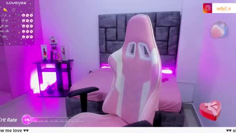 Snapshot of imsofy_1 chatting on February 25, 4:57 pm sofy online show from February 25, 4:57 pm