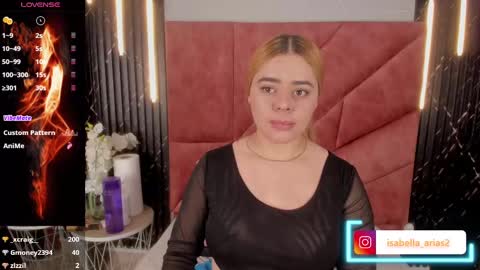 Isabella Arias online show from March 10, 10:18 am