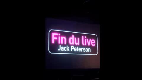 Jack Peterson online show from January 14, 4:37 pm