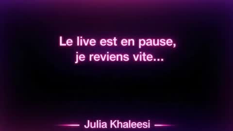 Julia Khaleesii online show from February 23, 8:33 pm