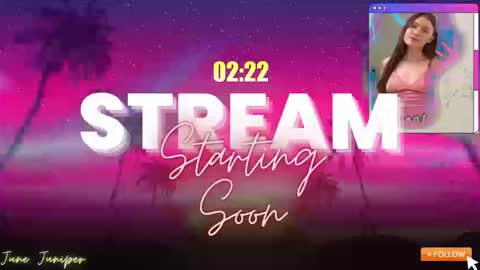 June Juniper online show from September 9, 11:05 pm