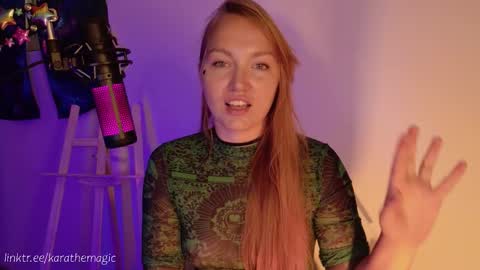 I am here around 5am GMT karathemagic online show from September 28, 7:28 am