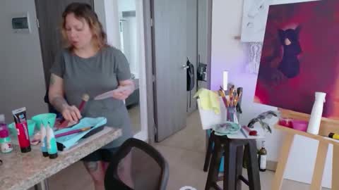 Krystal Violet online show from October 18, 4:22 pm