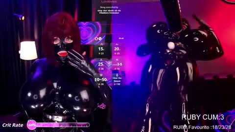 Latex Ruby online show from March 27, 2:06 am