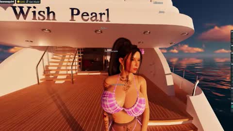 Leona online show from February 12, 2:04 am