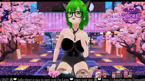 Snapshot of liorasublime chatting on September 26, 2:30 am im Liora uwu online show from September 26, 2:30 am