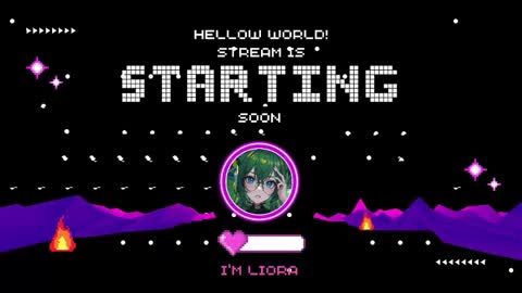 Snapshot of liorasublime chatting on October 6, 7:04 am im Liora uwu online show from October 6, 7:04 am