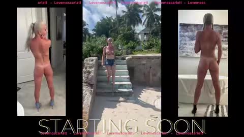 Scarlett online show from January 24, 2:19 pm