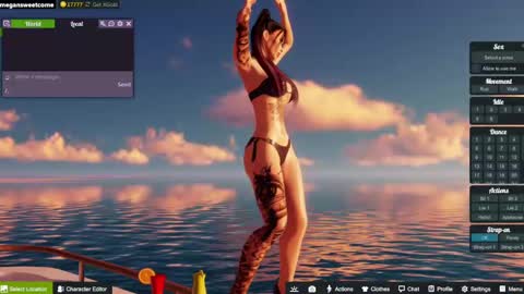 megansweetcome online show from September 9, 7:25 pm