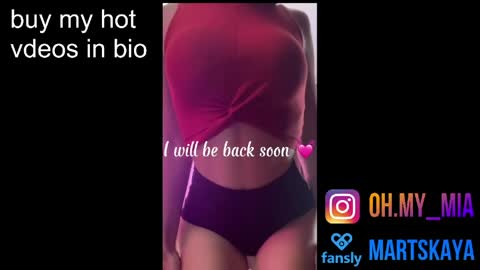 Mia Martskaya online show from May 31, 1:32 pm