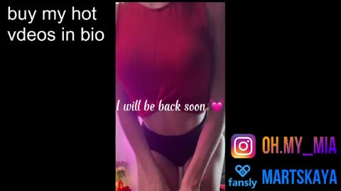 Mia Martskaya online show from June 9, 11:43 am
