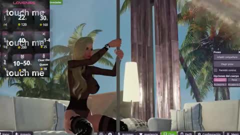 Mia online show from November 7, 1:19 am