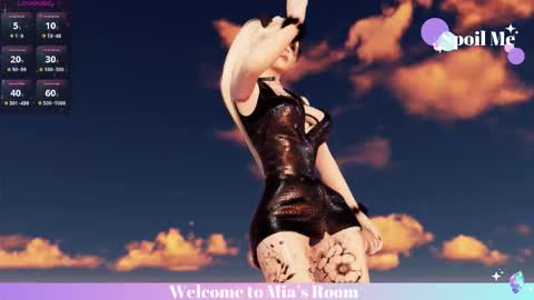 Mia online show from February 19, 6:29 pm