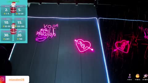 Miaa valentinaaa online show from January 25, 12:59 am