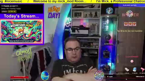 Professional Moderator  Mick Mickey online show from June 10, 6:07 pm