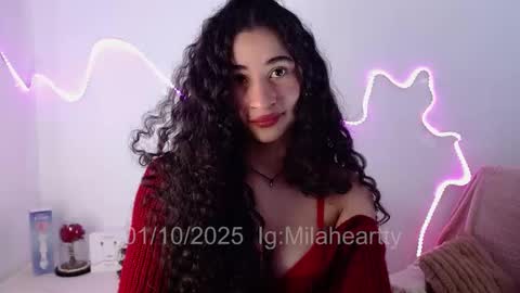 Snapshot of milah_hearrty chatting on October 1, 4:06 pm Milah online show from October 1, 4:06 pm
