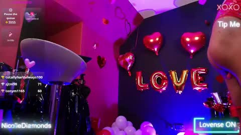 Miss Nicole online show from February 19, 9:47 pm