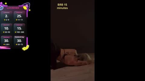 misskristel online show from November 28, 10:11 am