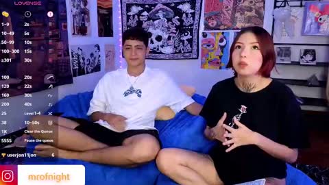Snapshot of mr_of_nightt chatting on February 13, 4:32 am Daniel and Sara online show from February 13, 4:32 am