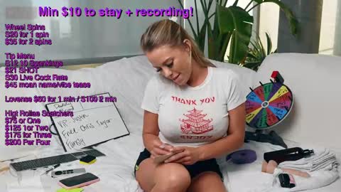 Snapshot of mycookiejar chatting on September 11, 12:56 am MyCookieJar online show from September 11, 12:56 am