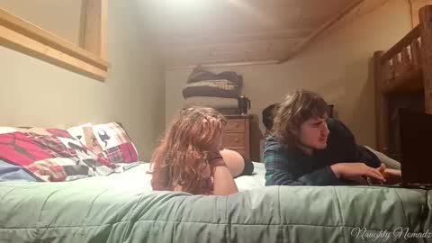 NaughtyNomadz online show from November 22, 5:50 am