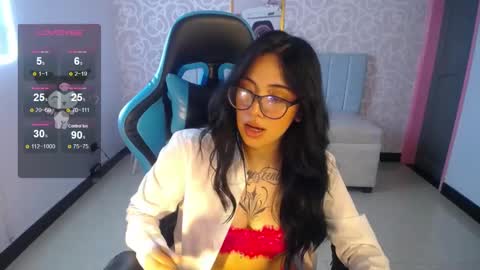 Snapshot of ninfa_ch chatting on February 25, 5:30 pm Ninfa online show from February 25, 5:30 pm
