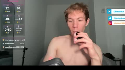 Oliver Beck online show from June 5, 7:08 pm