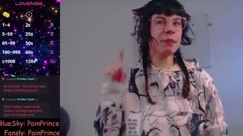 Pain Prince online show from February 20, 2:46 pm