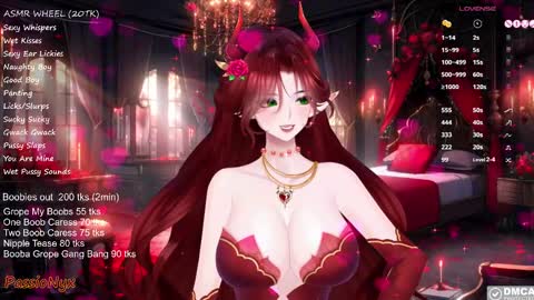 Succubus Nyx online show from February 15, 4:25 am