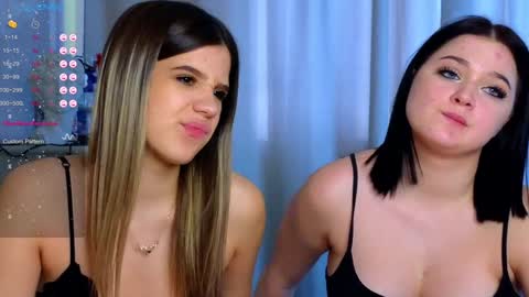 Lora black  and Lili blonde welcome you here online show from February 4, 11:49 am