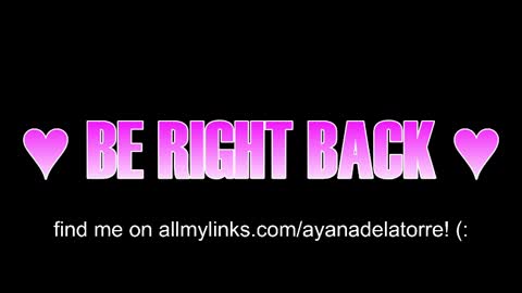 Ayana Delatorre online show from May 27, 12:50 am