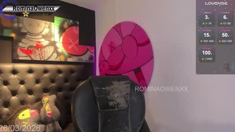 ROMINA OWEN online show from March 26, 6:40 am