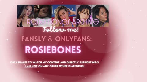 Rosie Bones online show from September 24, 11:22 pm