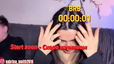 Sabrina and Smith. Instagramsabrina smith2919   NEXT SHOW  OCT. 0809111213 online show from January 7, 7:30 pm