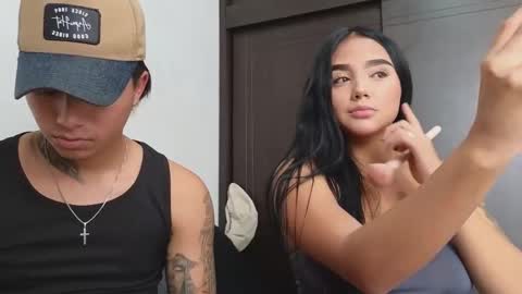 Sahara y Thiago online show from March 1, 4:33 pm