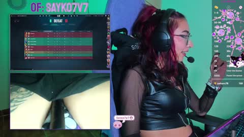 Snapshot of saiko7w7 chatting on January 28, 2:53 am OF 15 off -  online show from January 28, 2:53 am