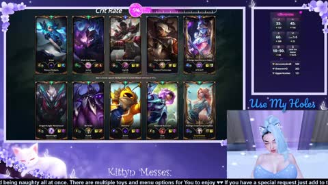 Snapshot of sassykittyn chatting on December 11, 9:19 am Sassy Sami Kittyn online show from December 11, 9:19 am