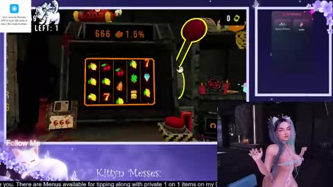 Snapshot of sassykittyn chatting on October 29, 6:04 am Sassy Sami Kittyn online show from October 29, 6:04 am